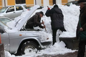  Snowstorm in Kyiv